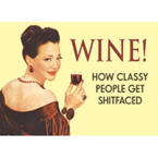 Underlägg Retro: Wine!