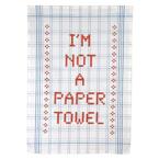 Kökshanduk i bästa retrostil: Im not a paper towel.