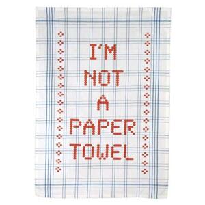 För köket - Kökshanduk i bästa retrostil: Im not a paper towel.