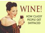 Retro kylskåpsmagnet: Wine! . . .